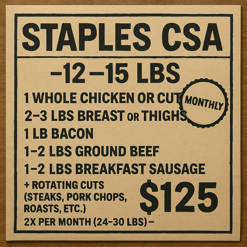 Staples CSA
