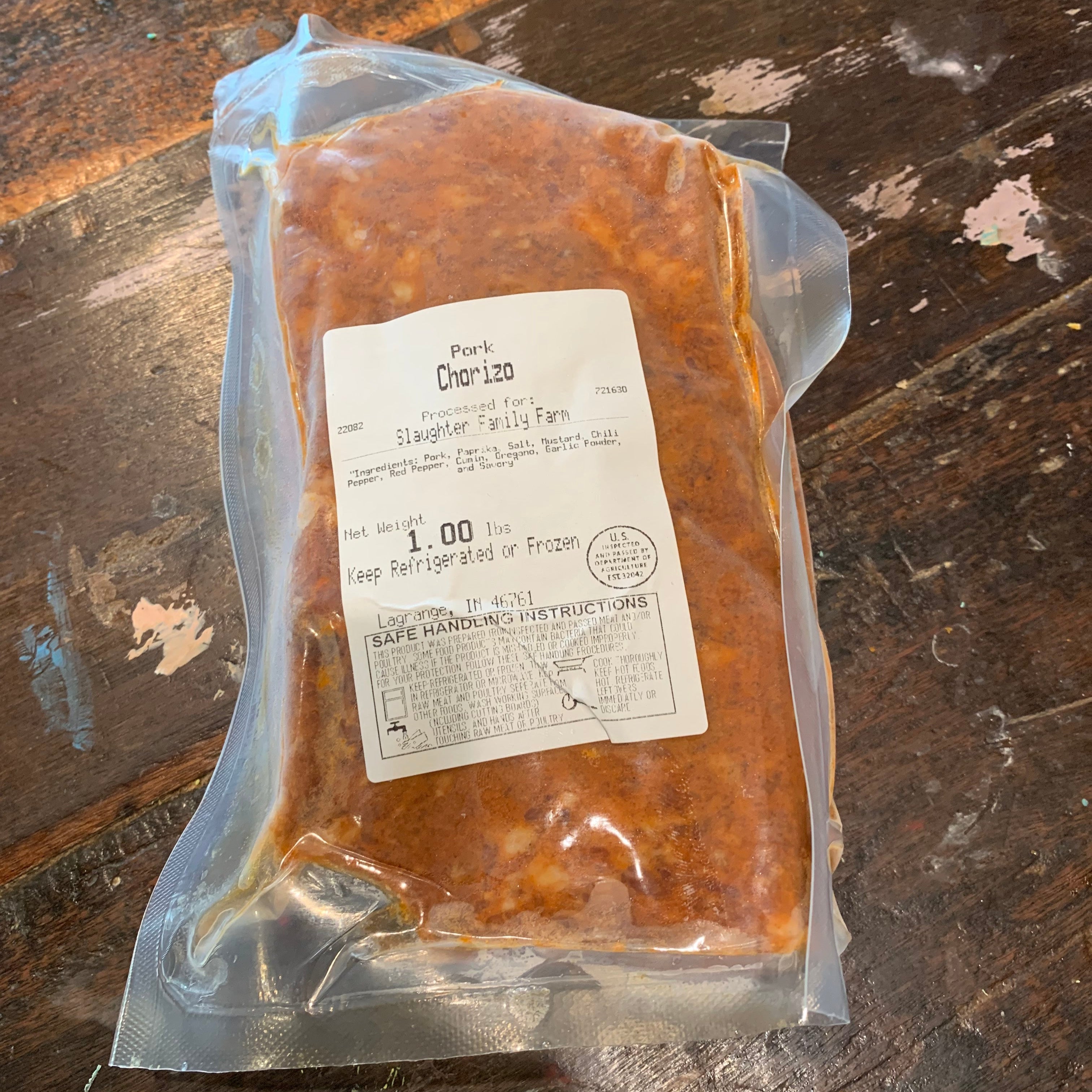 Chorizo Case (25-30lbs)